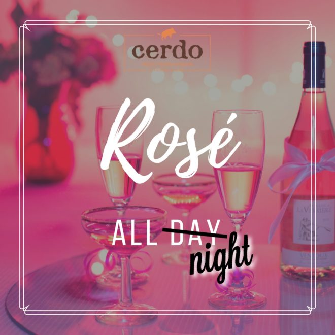 Spring 2020, Rosé ALL Night!